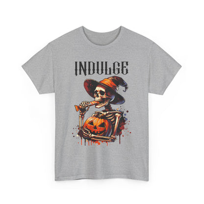 Skeleton Indulge Halloween T-Shirt