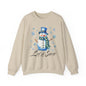 Let it Snow Snowman Sweatshirt. Winter Season. Christmas. Grandma Chic.