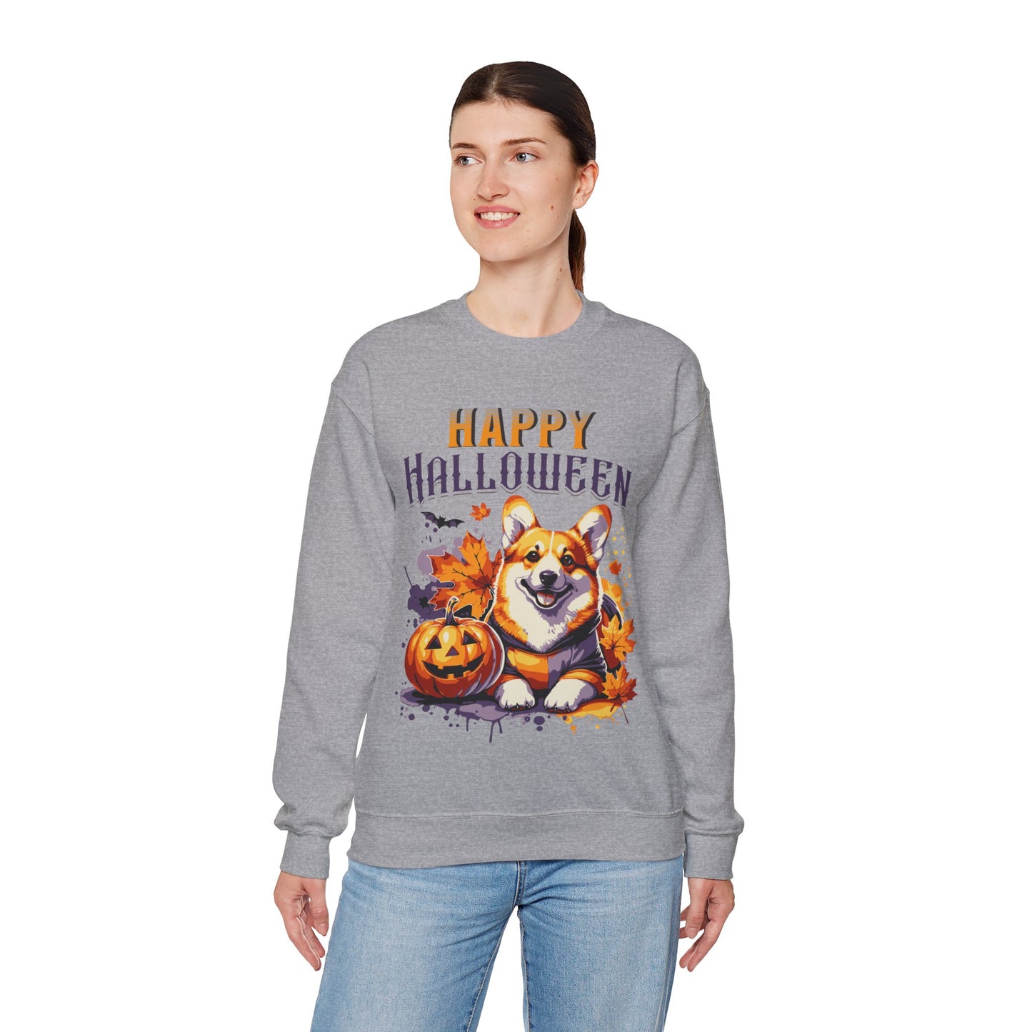 Pembroke Corgi Halloween Sweatshirt