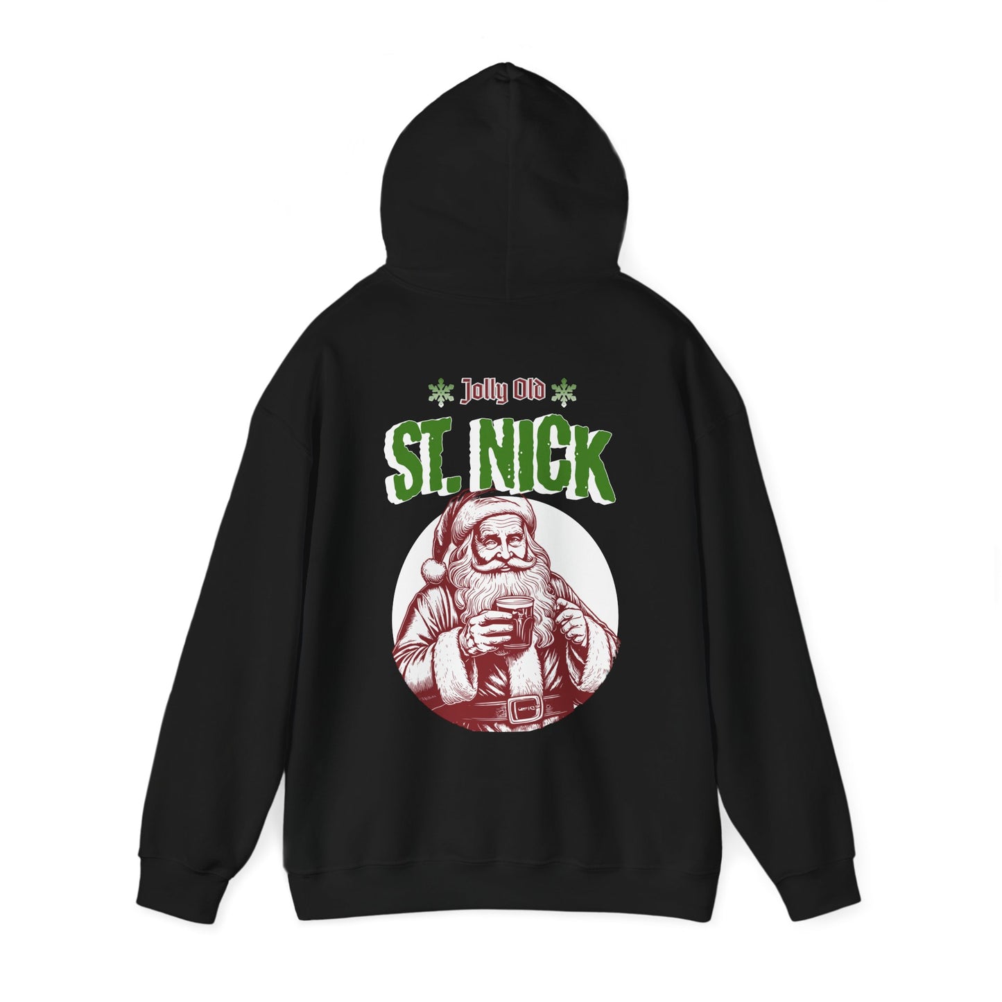 Jolly Old St Nick Northpole Hoodie