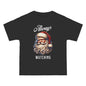 Always Watching Santa Claus T-Shirt. Naughty or nice.