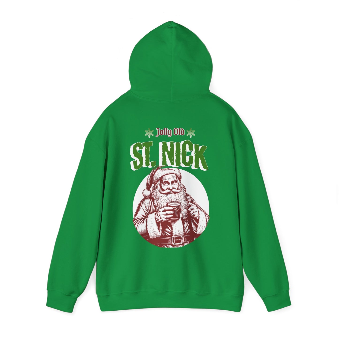 Jolly Old St Nick Northpole Hoodie