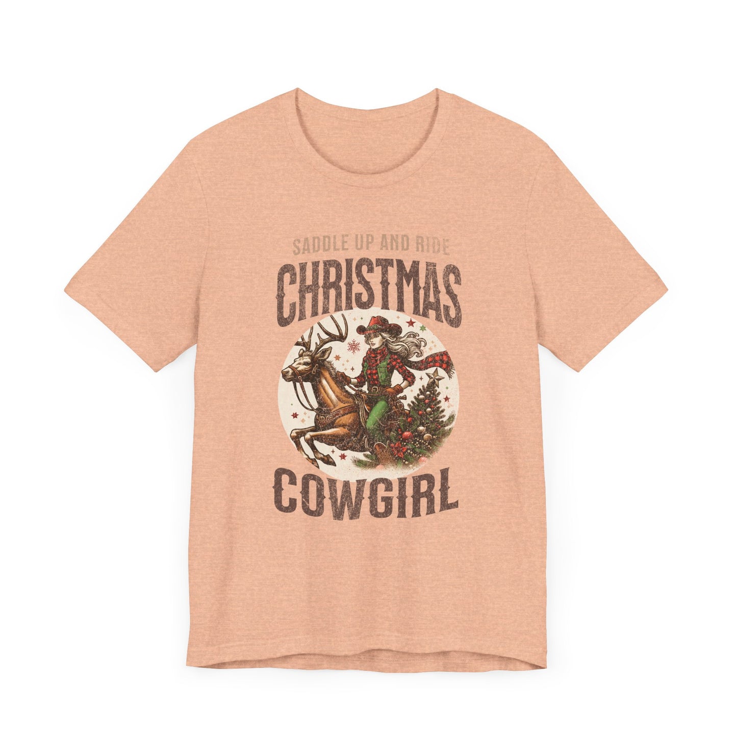 Christmas Cowgirl T-Shirt