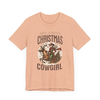 Christmas Cowgirl T-Shirt