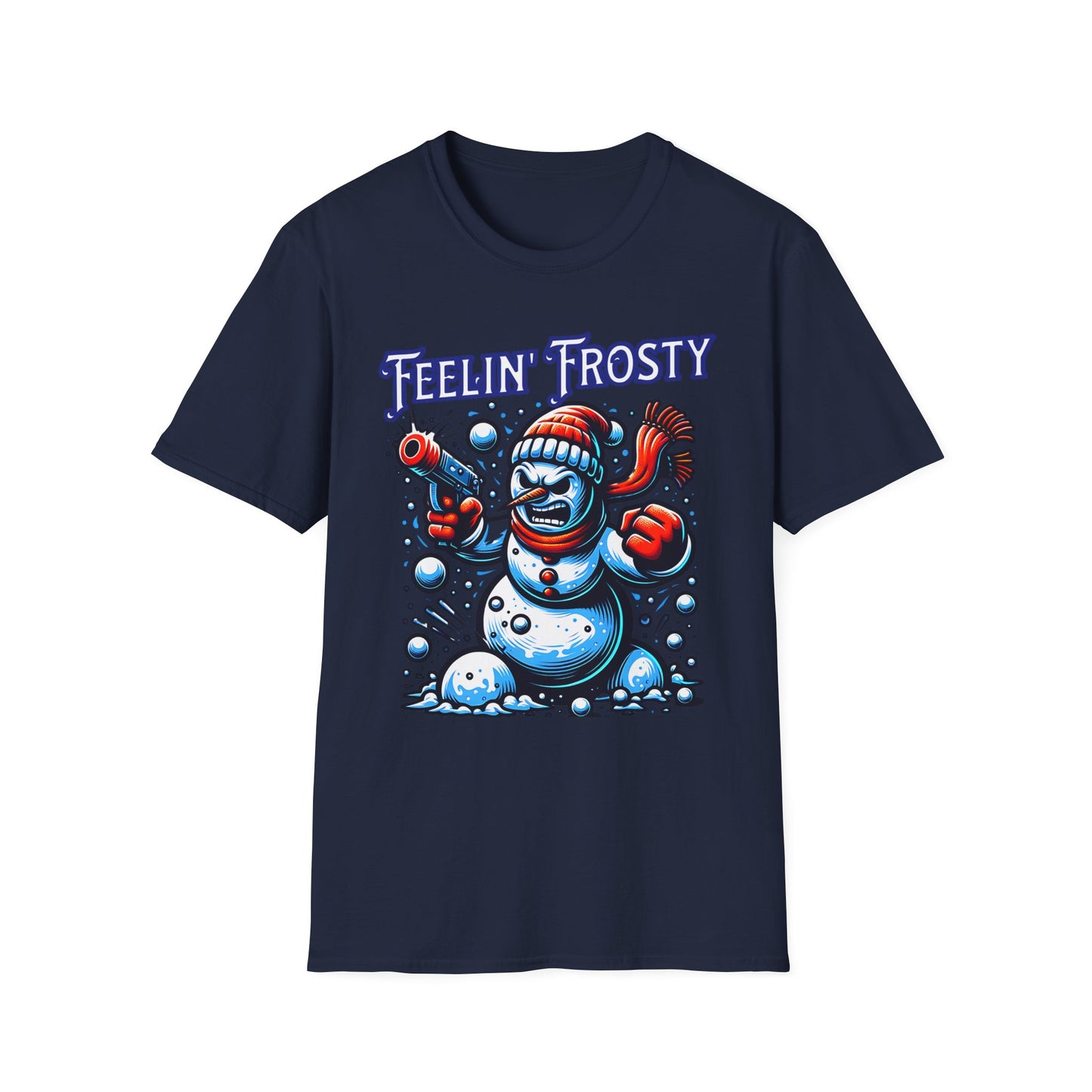 Feelin' Frosty Snowman T-Shirt