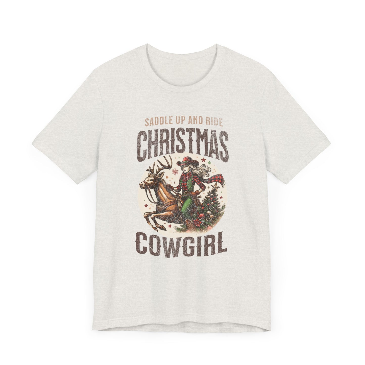 Christmas Cowgirl T-Shirt