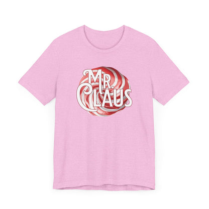 Mr. & Mrs. Claus Peppermint T-Shirt. Couples Christmas Shirts. Matching