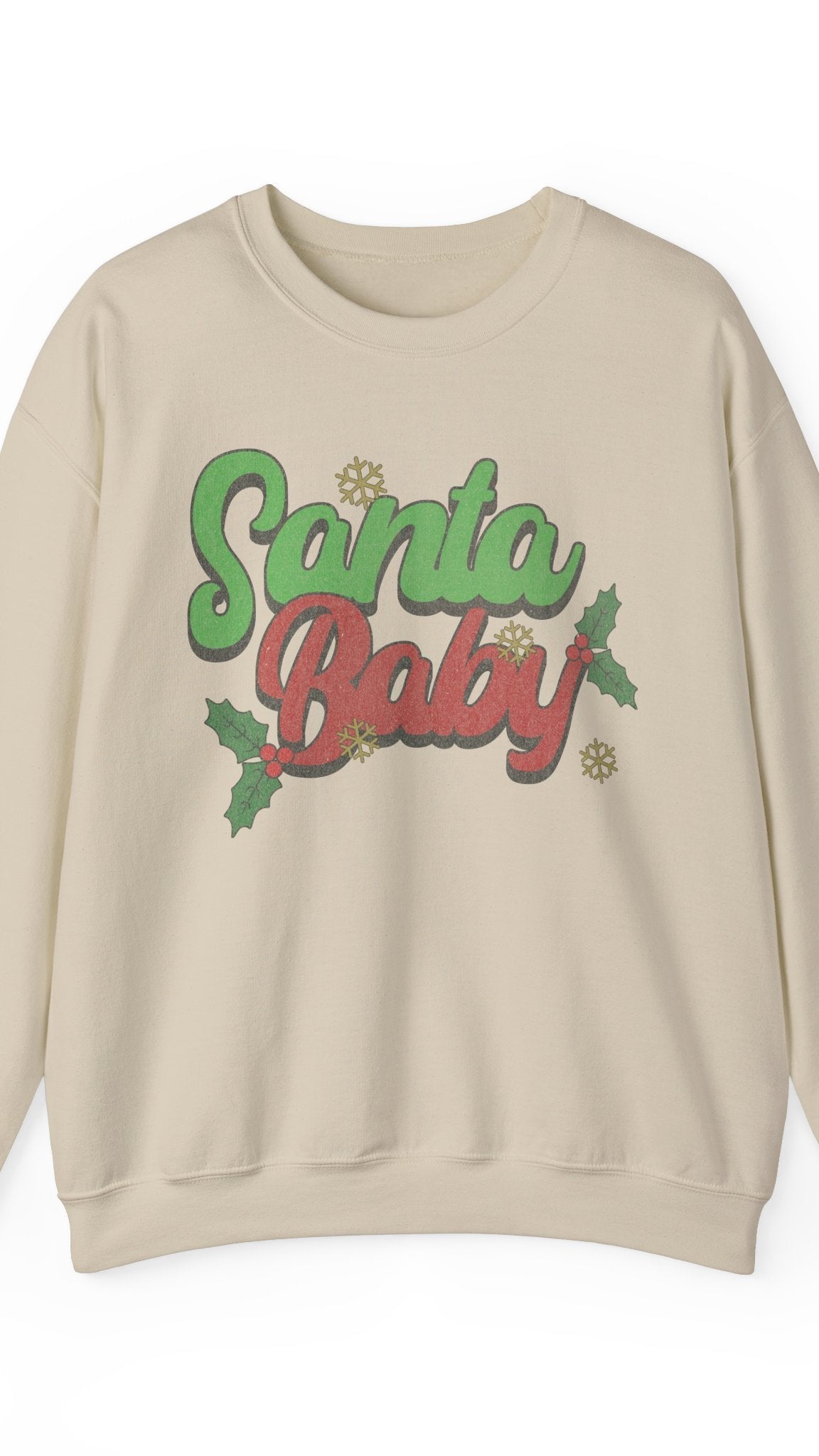 Santa Baby Crewneck Sweatshirt