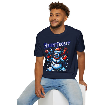 Feelin' Frosty Snowman T-Shirt