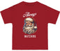 Always Watching Santa Claus T-Shirt. Naughty or nice.