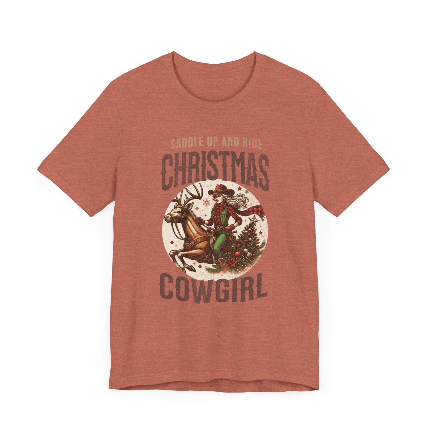 Christmas Cowgirl T-Shirt