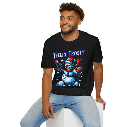 Feelin' Frosty Snowman T-Shirt