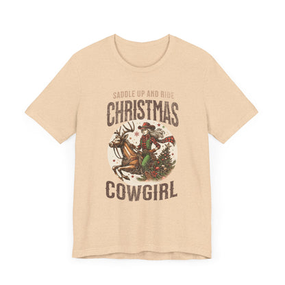 Christmas Cowgirl T-Shirt