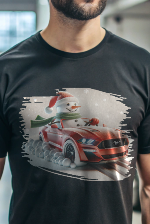 Frosty the Snowman Mustang T-Shirt